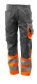 Mascot Veiligheid Werkbroek Leeds 15679-860 donkerantraciet-hi-vis oranje